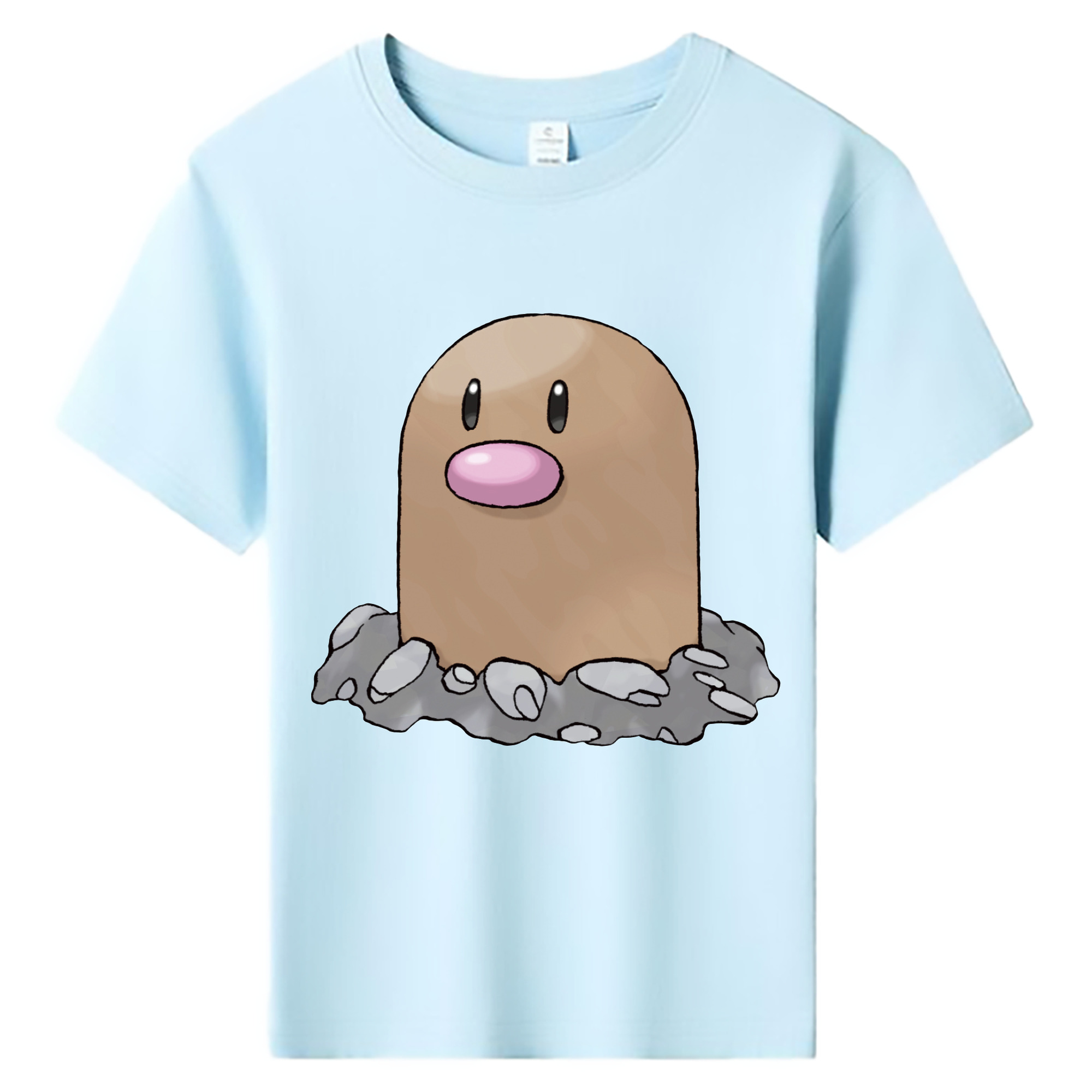 （画像用） ポケットモンスター Pokémon 綿100％キッズTシャツ（フロントプリント）